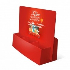 fabricant_plv_Porte flyer carton 3 cases