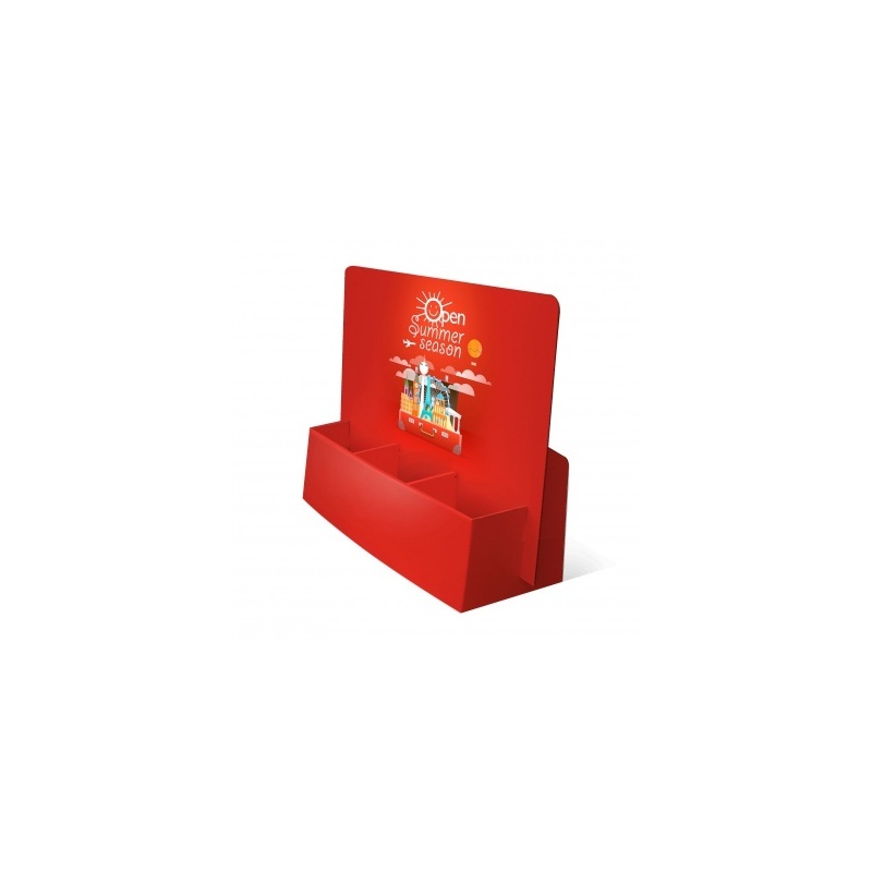 fabricant_plv_Porte flyer carton 3 cases