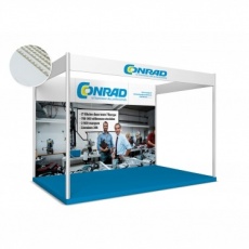 Stand modulaire en carton BIKOM Stand en carton