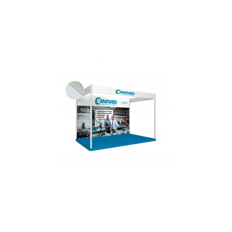 Stand modulaire en carton BIKOM Stand en carton
