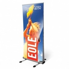 Roll-up extérieur BIKOM Communication extérieure
