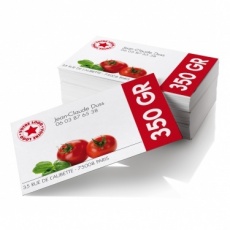 350 gr - Recto BIKOM Cartes de visite