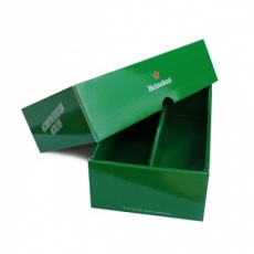 Coffret boite deux bouteille de bière