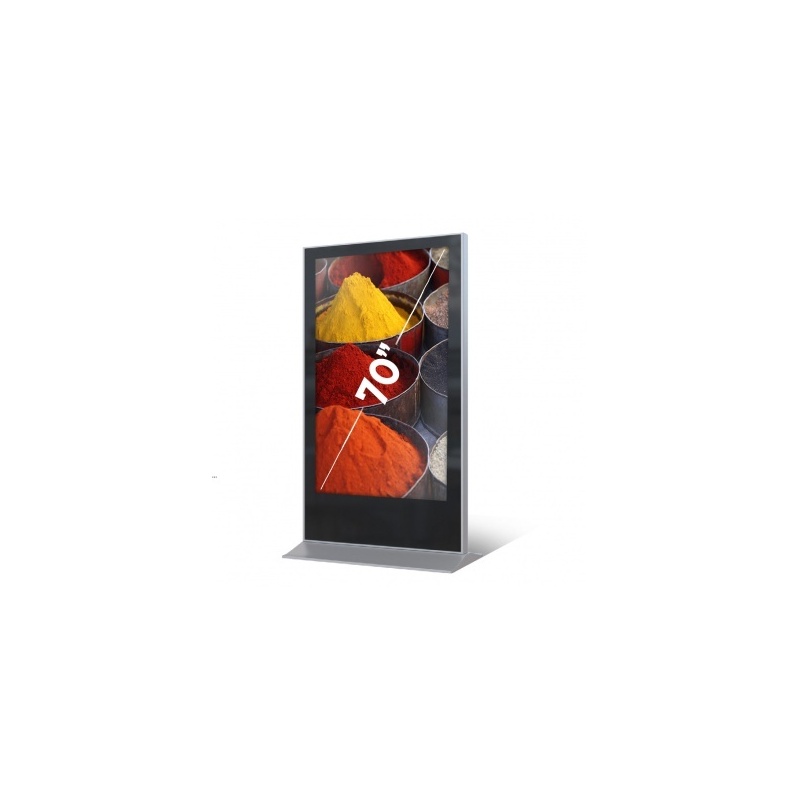 Totem vidéo 70" BIKOM Totem vidéo