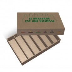 Boite cloche en carton à personnaliser