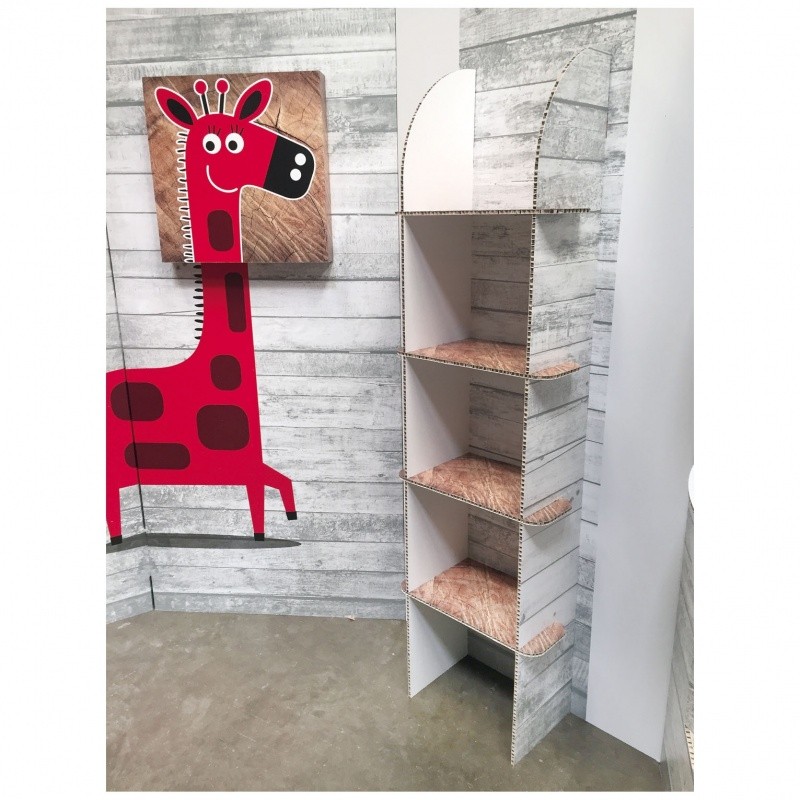 BIKOM Stand en carton 100% recyclable