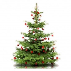Sapin de Noël en carton