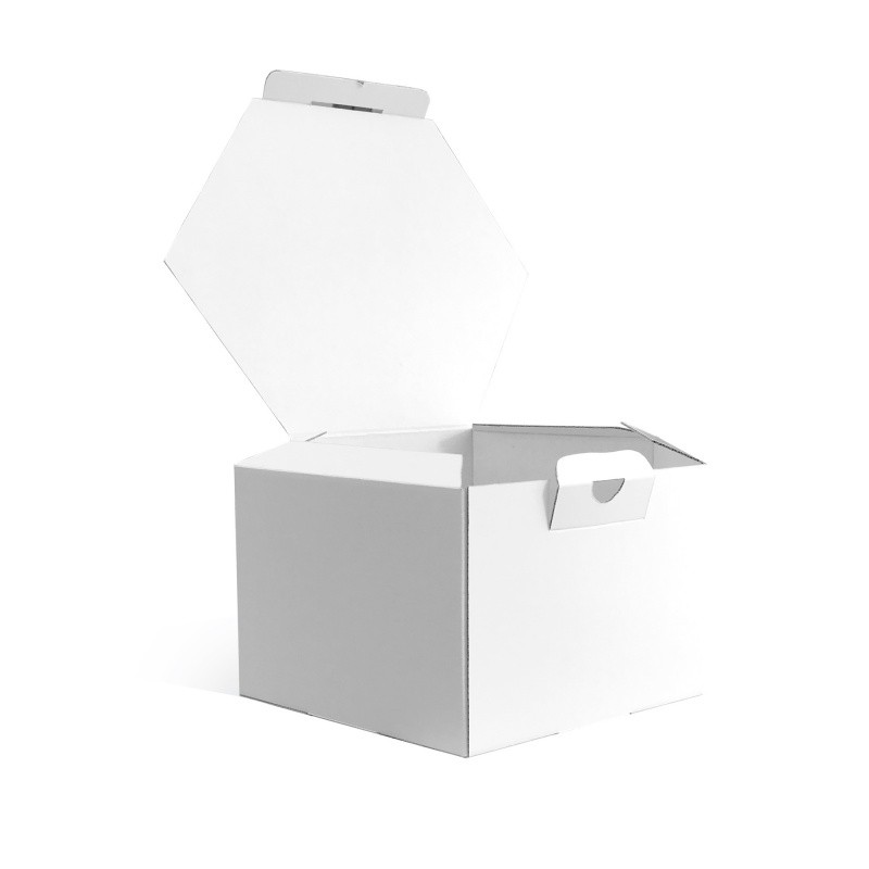 Boite hexagonale en carton - 26 x 13cm BIKOM Accueil
