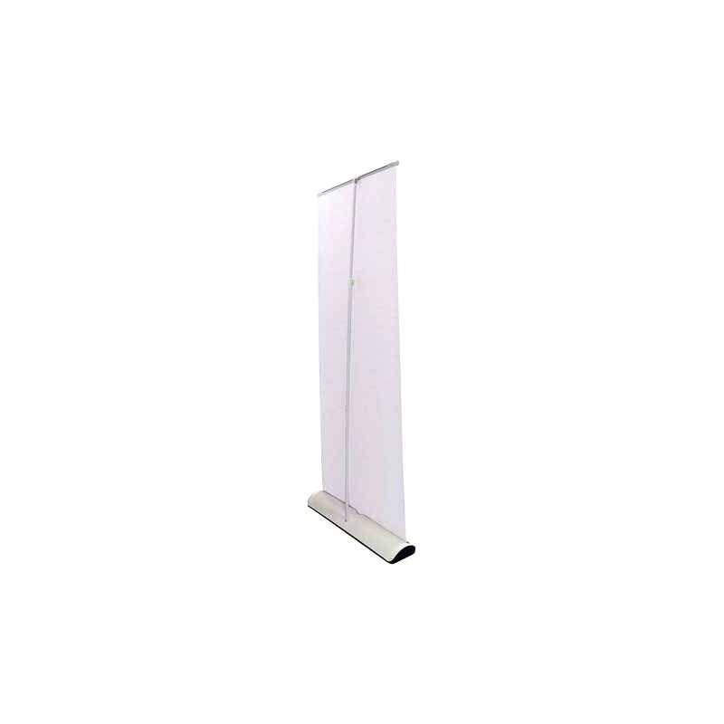 Roll-Up Revolution en PVC blanc BIKOM RollUp, kakemono