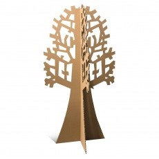 Arbre en carton éco H. 228 cm BIKOM Arbre en carton