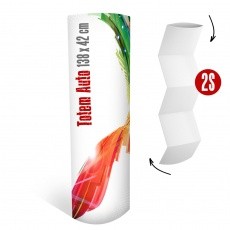 Totem auto 138 x 42 cm BIKOM Totem carton automatique