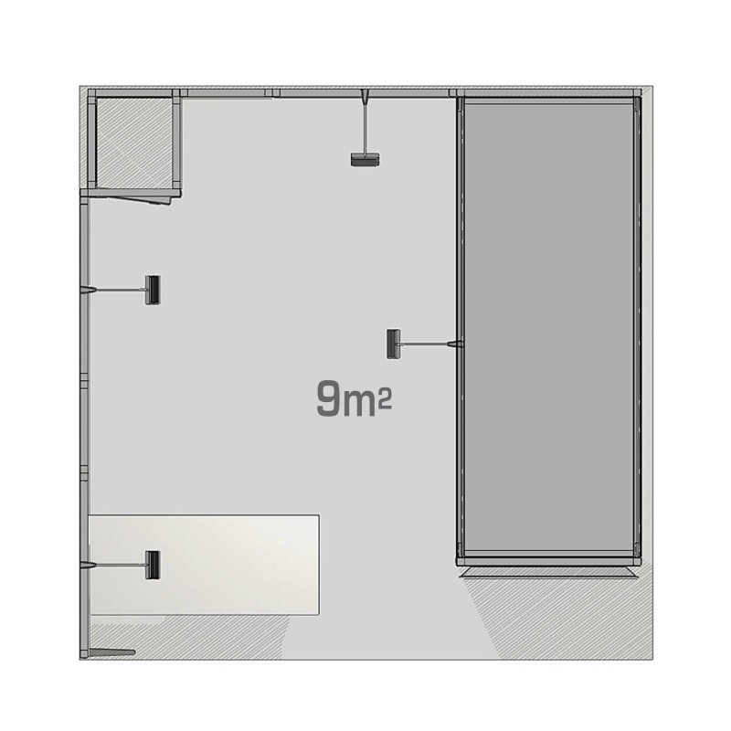 BIKOM Stand modulaire 9m2 Panoramic H-Line