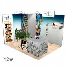 BIKOM Stand modulaire 12m2 Panoramic H-Line