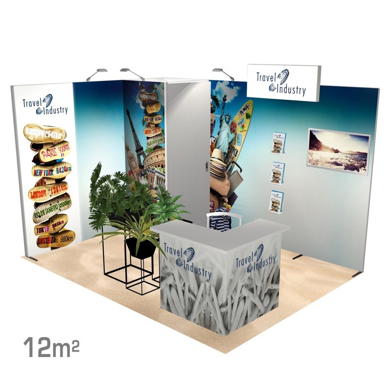 BIKOM Stand modulaire 12m2 Panoramic H-Line