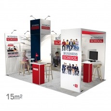 BIKOM Stand modulaire 15m2 Panoramic H-Line