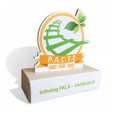 Trophée en carton