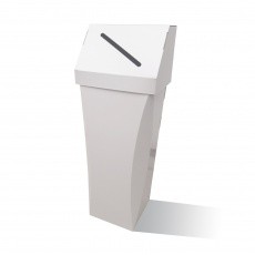 Poubelle en carton 65L Personnalisable couvercle amovible