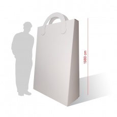 Sac XXL en carton ondulé personnalisable BIKOM Packaging en carton