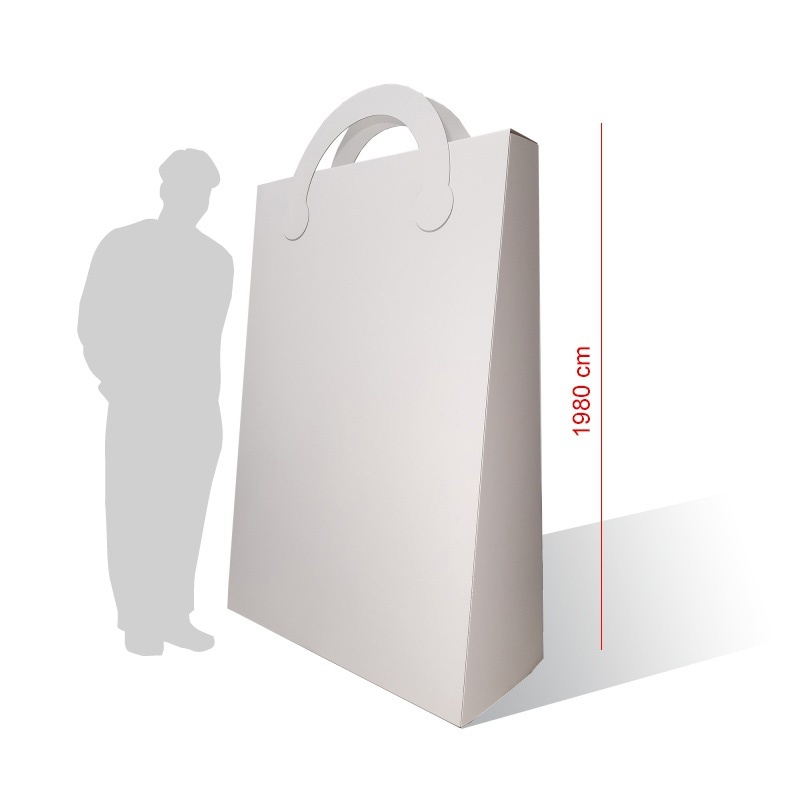 Sac XXL en carton ondulé personnalisable BIKOM Packaging en carton
