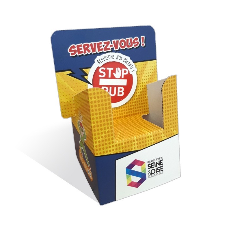 fabricant_plv_Porte-flyers en carton petit format