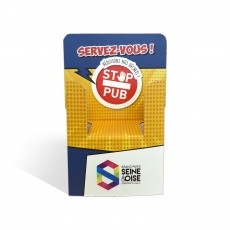 Porte-flyers en carton petit format