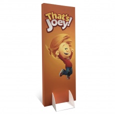 BIKOM Totem carton rectangulaire 55 x 180 cm