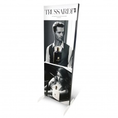 Totem carton rectangulaire BIKOM Totem carton rectangulaire