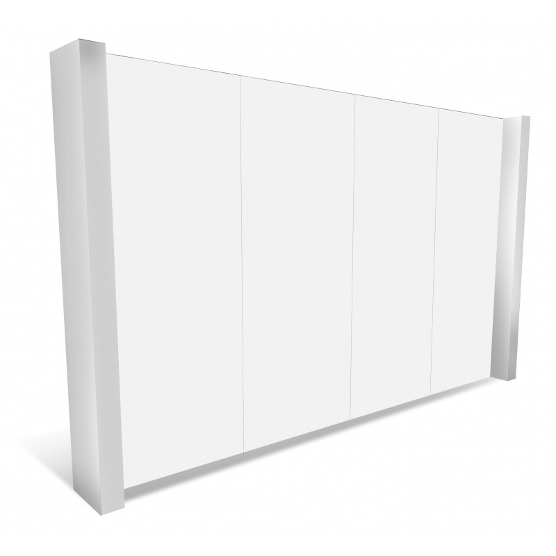 BIKOM Stand 12m2 en carton 100% recyclable