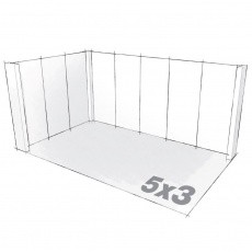 BIKOM Stand 15m2 en carton 100% recyclable