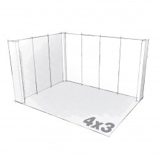 BIKOM Stand 12m2 en carton 100% recyclable