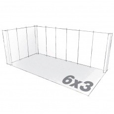 BIKOM Stand 18m2 en carton 100% recyclable