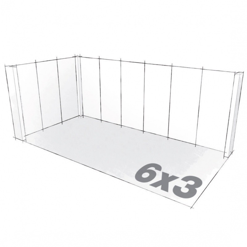 BIKOM Stand 18m2 en carton 100% recyclable