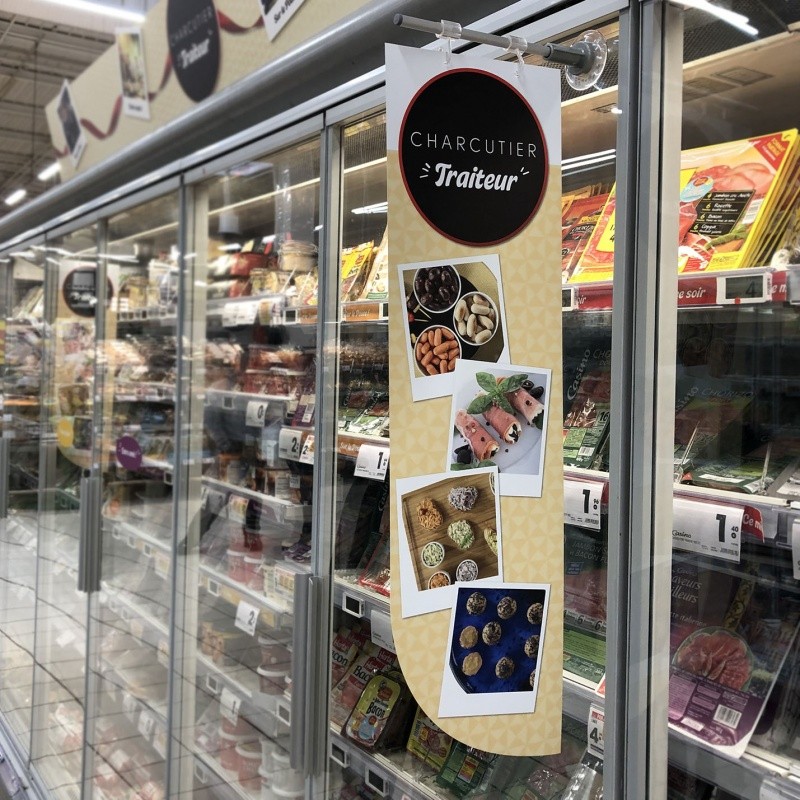BIKOM Stop rayon, étiquette prix et promo
