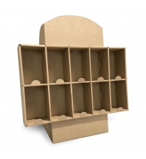 PLV de comptoir 10 cases