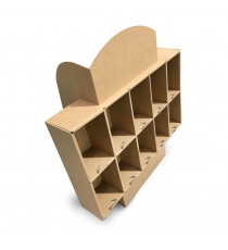 PLV de comptoir 10 cases