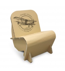 Fauteuil en carton design