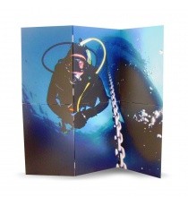 Mur d'images pliable