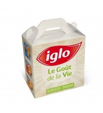 Lunch box en carton rigide