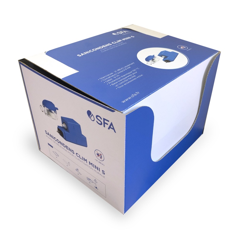 PLV de comptoir 28 x 23 x 20 cm BIKOM Présentoirs en carton