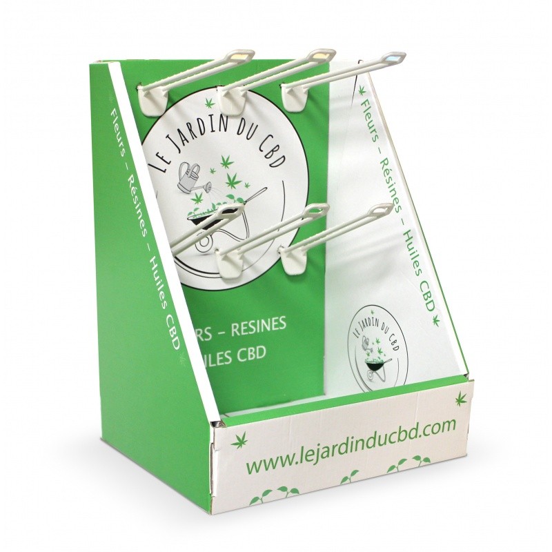 PLV CBD BIKOM Présentoirs à broches