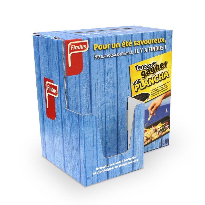 Urne à coupons personnalisable - Communication GMS BIKOM PLV GMS