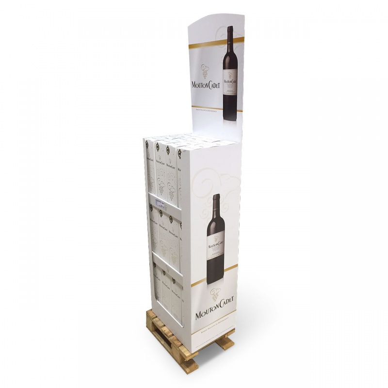 Box palette pour bouteilles BIKOM Box palette