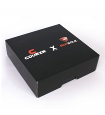 Emballage carton noir