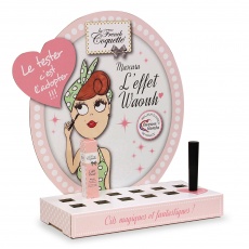PLV pour cosmétique Masacara