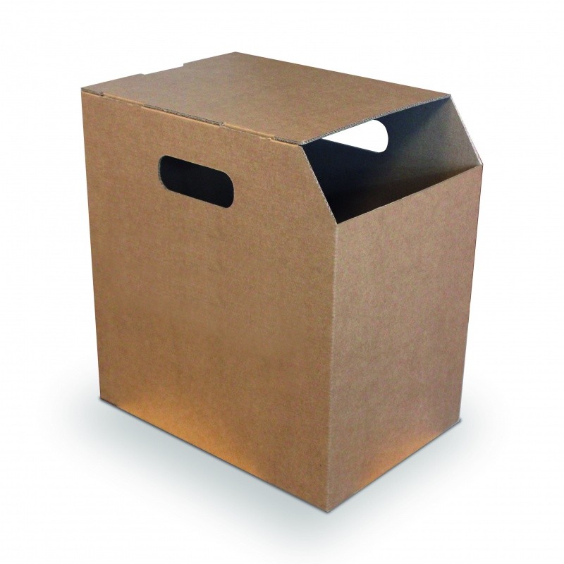 Poubelle carton pour feuille A4 BIKOM Poubelle et corbeille en carton