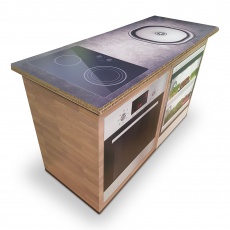 Meuble de cuisine en carton BIKOM Aménagement