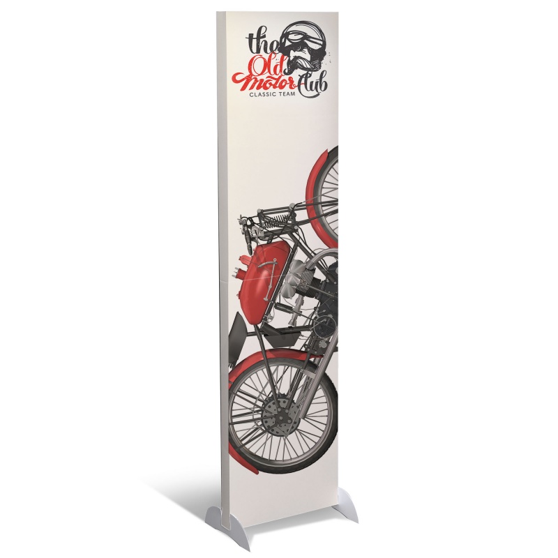 BIKOM Totem carton rectangulaire 40 x 150 cm