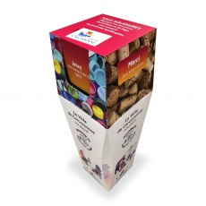 Poubelle collecte bouchon plastique