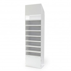 Display carton 8 étagères