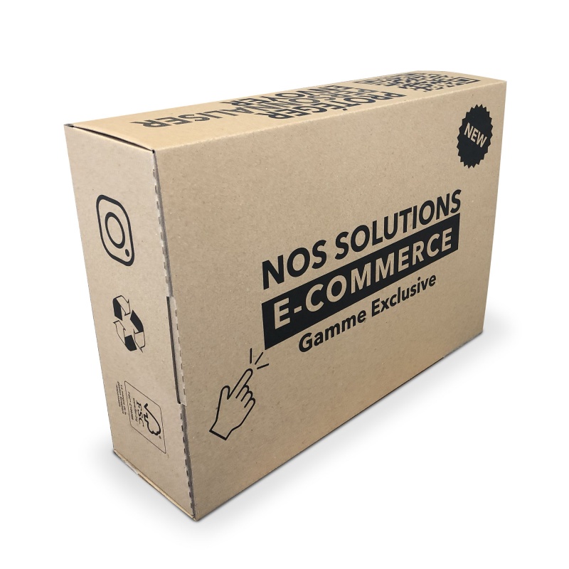 Boite E-commerce 250 x 200 x 100 mm BIKOM Carton personnalisé